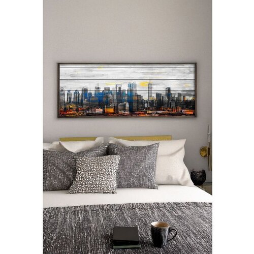 WALLXPERT Multikolorni dekorativni MDF okvir za sliku Artsmdfyty36-7033 Cene