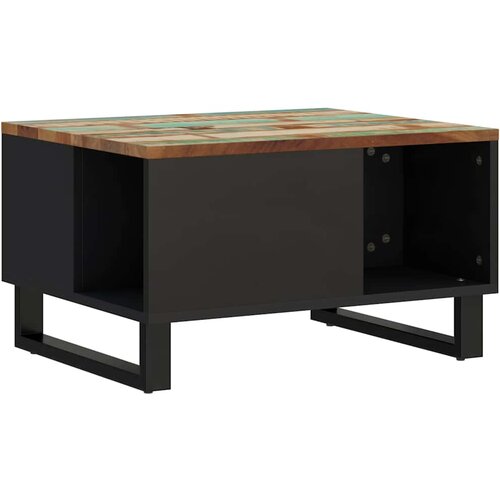  Stolić za kavu 60 x 50 x 35 cm od masivnog obnovljenog drva Slike