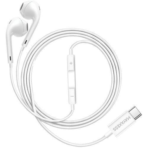 Oem Mayaxess, Žične USB-C slu&scaron;alke za Honor Magic 7 Pro z vgrajenim mikrofonom, Bela, (5000277642) Cene