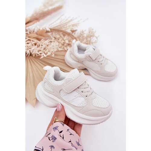 Boto Children's Sports Shoes Sneakers With Velcro White Selinea Cene