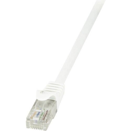 Logilink CP2081U RJ45 omrežni kabel\, Patch kabel CAT 6 U/UTP 7.50 m bela z za&scaron;čitnim zapornim zatičem 1 kos, (20418918) Cene