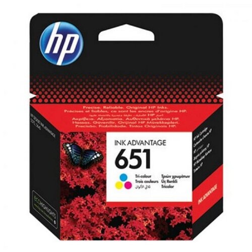 HP 651 Ink Cartridge Tri-color C2P11AE#BHK Slike