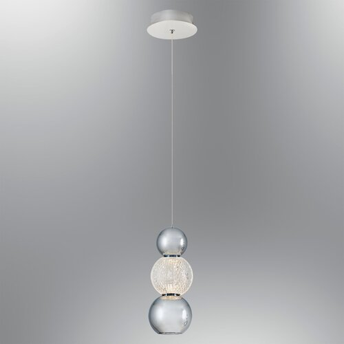 Conceptum Hypnose luster L1402, 120cm, 12 cm 1x5W, led, 3000K, srebrne boje Cene