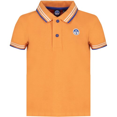 North Sails ORANGE SHORT SLEEVED POLO SHIRT FOR CHILDREN Cijene