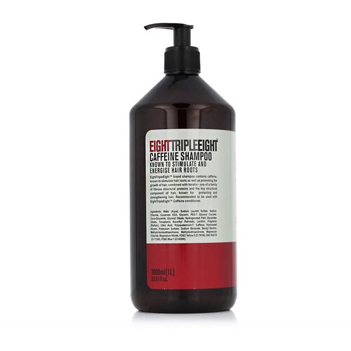Eight Triple Eight Caffeine Shampoo 1000 ml &amp;scaron;ampon izpadajoči lasje unisex Slike