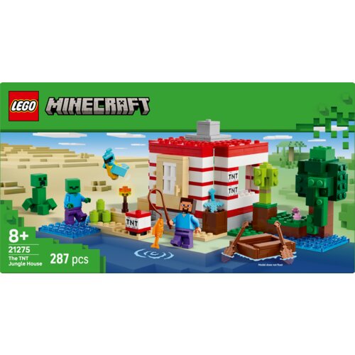 Lego Minecraft&amp;reg; 21275 Džungelska hi&amp;scaron;a TNT Slike