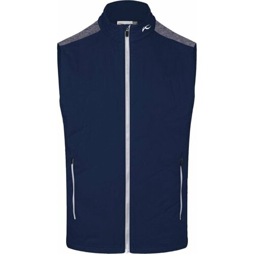 Kjus Mens Retention Vest Atlanta Blue/Steel Grey 52 Slike