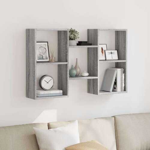 vidaXL Zidna polica boja hrasta sonome 96x18x60 cm konstruirano drvo Cijene