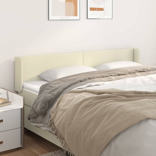  Uzglavlje s u&scaron;ima krem 183x16x78/88 cm od od umjetne kože Cijene