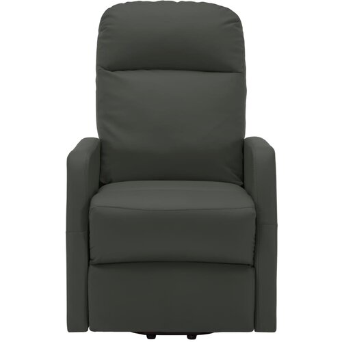  Fotelja na podizanje od umjetne kože antracit - Antracit 1 Slike