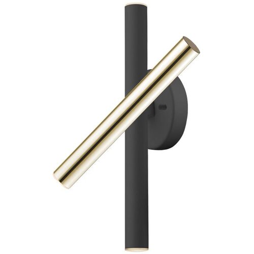 Schuller Varas Wall Lamp Gold/Black 3L, (21006591) Cene