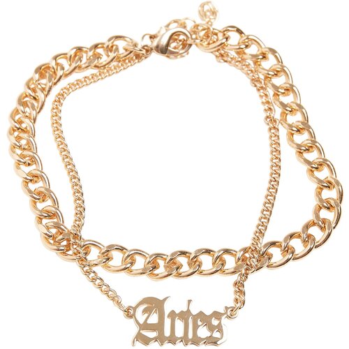 Urban Classics Accessoires Zodiac Golden Aries Anklet Slike