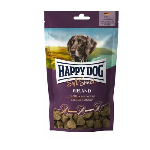 Happy Dog poslastica za pse soft snack ireland - losos i zečetina 100g Cene