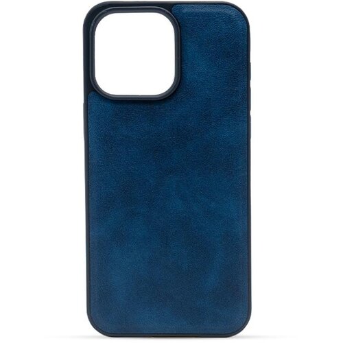  LEATHER CASE Maska za telefon za Iphone 15 Pro Max , Teget Cene