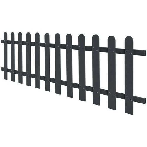  Drvena ograda WPC 200 x 60 cm Slike