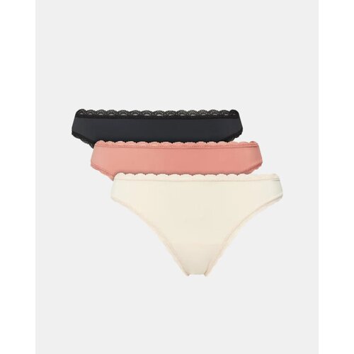 Guess Spodnje hlače O4YG03 KBS50 BASIC MICROFIBER THONG Večbarvna Slike
