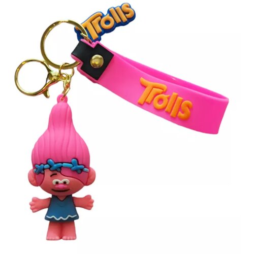 Prestige Keychains Trolls - Poppy (Pink) Keychain privezak za ključeve Cene