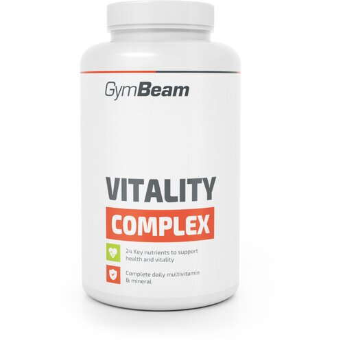 GymBeam Vitality complex 60 табл. без укуса Slike