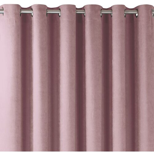  Curtain MILANA color pink style classic silver silver metal eyelets chenille 420x225 HOMEDE Cene