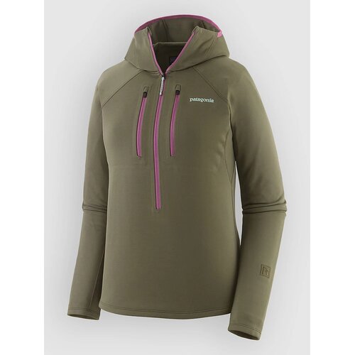 Patagonia R1 Ultralight Pulover s kapuco basin green Cene