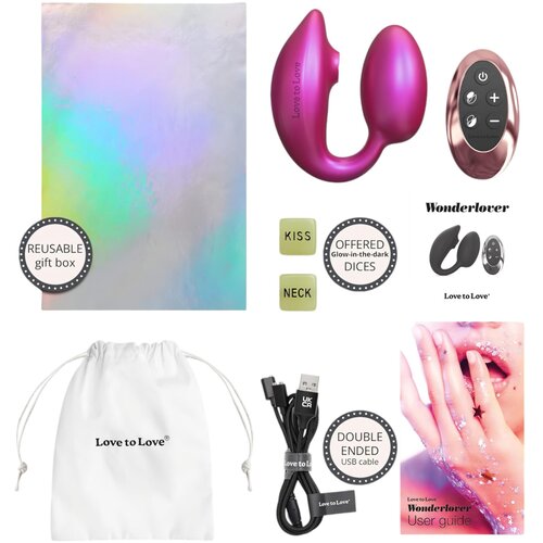 Love To Love WonderLover Iridescent Berry Slike
