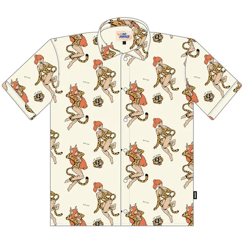 The Dudes Leopard Hawaiian Shirt