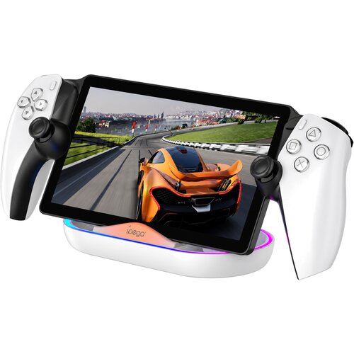  PlayStation Portal polnilna postaja z RGB osvetlitvijo bele barve iPega Slike