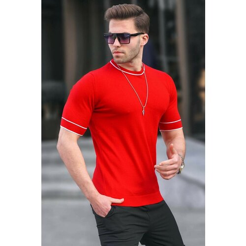 Madmext T-Shirt - Red - Regular fit Slike