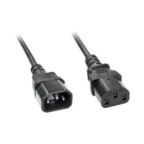 Lindy 30331 napajalni kabel Črna 2 m C14 priključek C13 priključek Cene