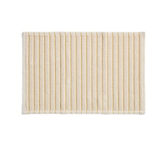 Kave Home Rumena/bež tekstilna kopalni&amp;scaron;ka preproga 50x80 cm Merade &amp;ndash; Slike