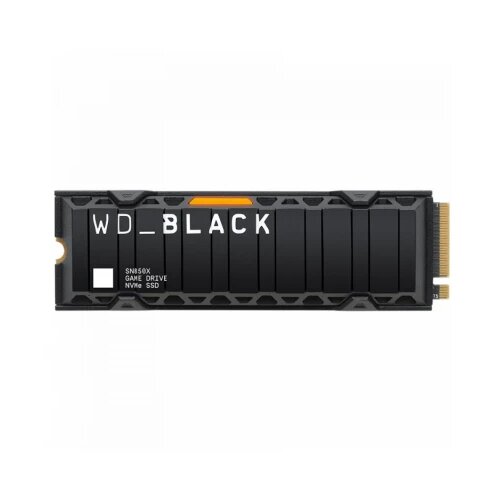 Western Digital SSD WD Black SN850X HeatSink 1TB M.2 2280 PCIe Gen4 x4 NVMe, Read/Write: 7300/6300 MBps, IOPS 800K/1100K, TBW: 600 Cene