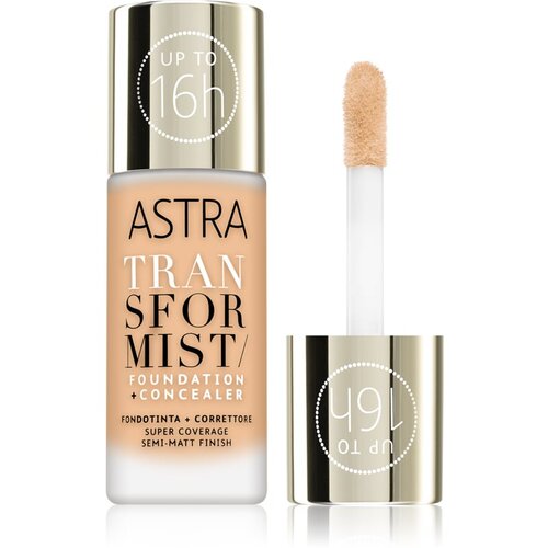 Astra Make-up Transformist dolgoobstojen tekoči puder odtenek 003N Warm Beige 18 ml Cene