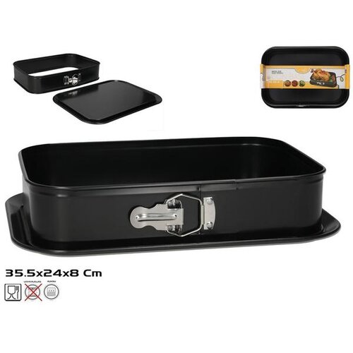  TEPSIJA ZA KOLAČE S ODVOJIVOM BAZOM 35.5*24*8 CM Slike