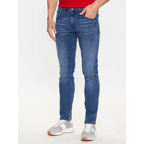 Blend Jeans hlače 20715090 Modra Slim Fit