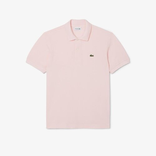 Lacoste Majice &amp;amp; Polo majice SHORT SLEEVED RIBBED COLLAR Rožnata Slike