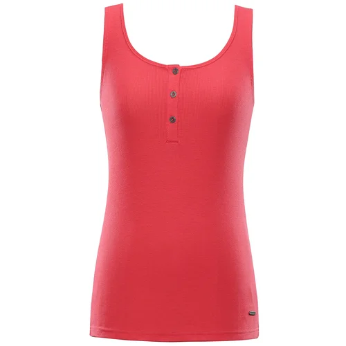 Alpine pro Women's quick-drying tank top ZONNA rouge red