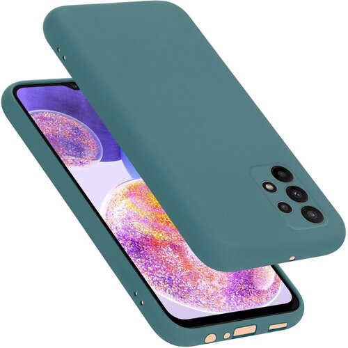 Cadorabo Ohi&scaron;je, združljiv s Samsungom v tekoči zeleni barvi - za&scaron;čitni pokrov iz fleksibilnega silikona TPU, (20694948) Cene