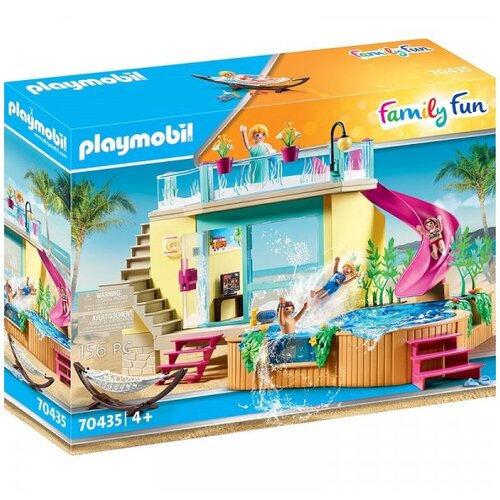 Playmobil family fun bungalov sa bazenom ( 30702 ) Cene