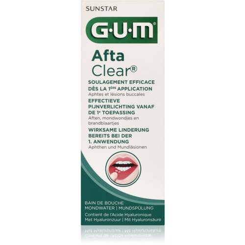 GUM Aftaclear ustna voda 120 ml Slike