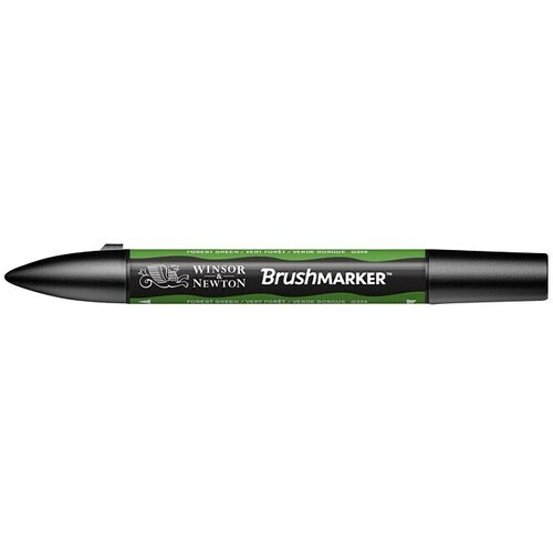 WINSOR &amp;amp; NEWTON Marker kist Promarker Brush (Forest Green, 2 vrha) Slike