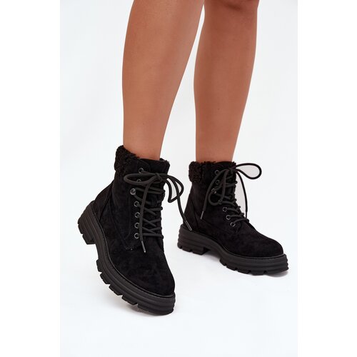 Boto Insulated Trapper Boots Women's Laced Black Lyrinne Cijene