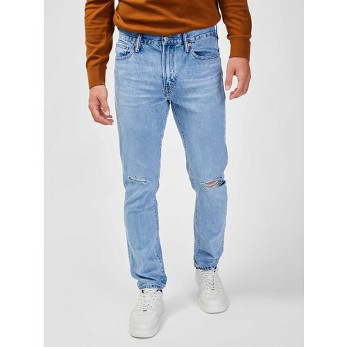 GAP Jeans straight taper logan destroy - Men Slike
