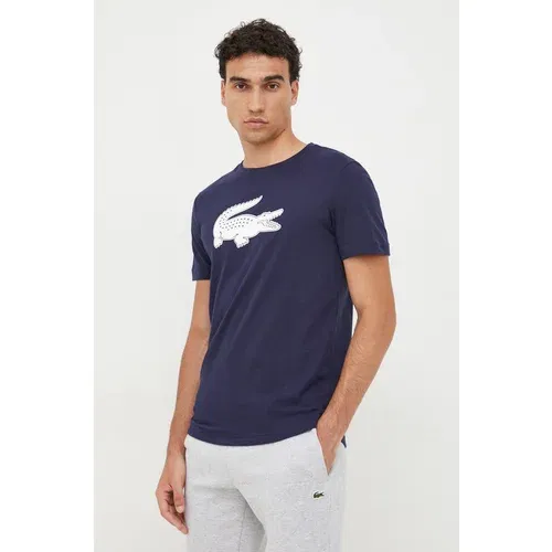 Lacoste Majica kratkih rukava za muškarce, boja: tamno plava, s tiskom, TH2042-1RH