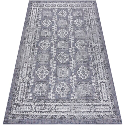 RugsX Preproge Preproga v videzu sisala SION Okvir, ornament, 140x190 cm Modra Cene