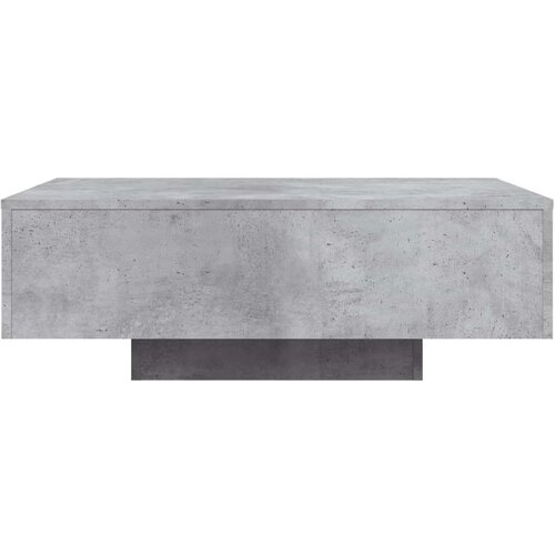  Stolić za kavu s LED svjetlima sivi boja betona 85x55x31 cm Slike