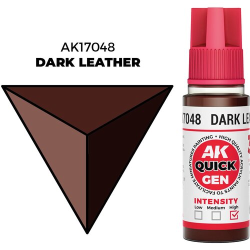 AK Interactive Dark Leather 18ml - Quick Gen Akrilna Boja AK17048 Cene