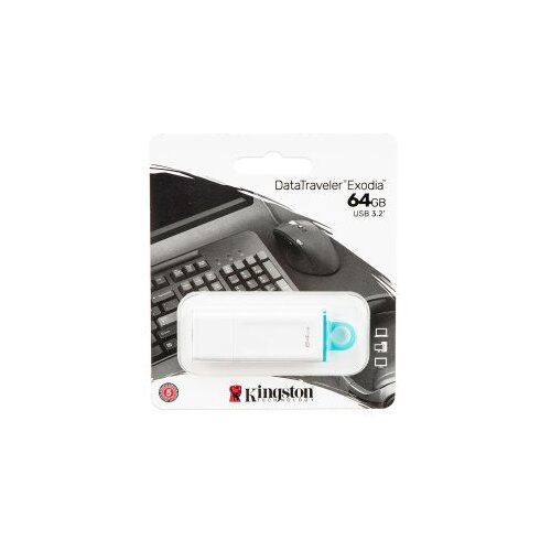  USB Memory stick Kingston FD 64GB USB3.2 White KC-U2G64-5R Cijene