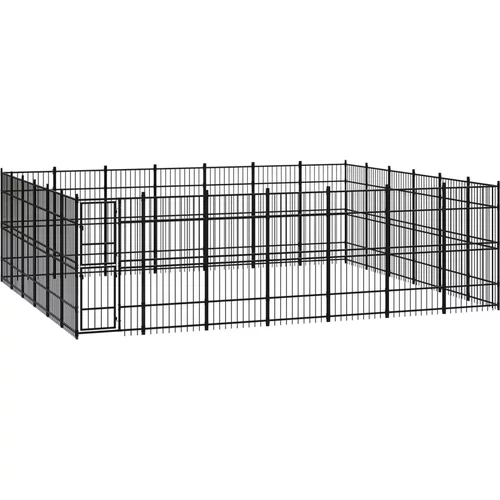  vanjski kavez za pse čelični 38,71 m²
