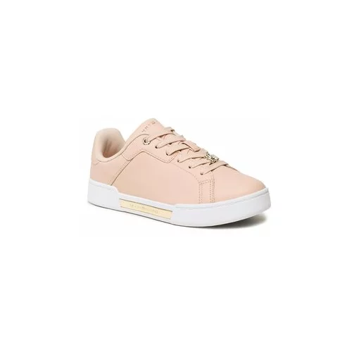 Tommy Hilfiger Superge Court Sneaker Golden Th FW0FW07116 Roza