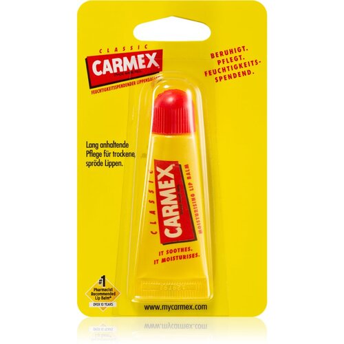 Carmex Classic balzam za ustnice v tubici 10 g Slike